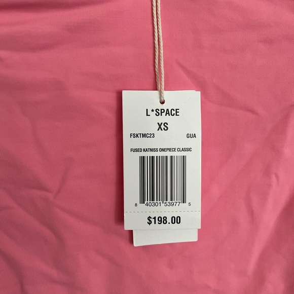 NWT l*space Guava Pink Katie’s One Piece Size XS - Picture 7 of 8